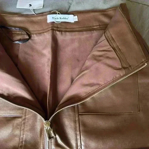 Miele Kohler Leather Skirt - Picture 7 of 10